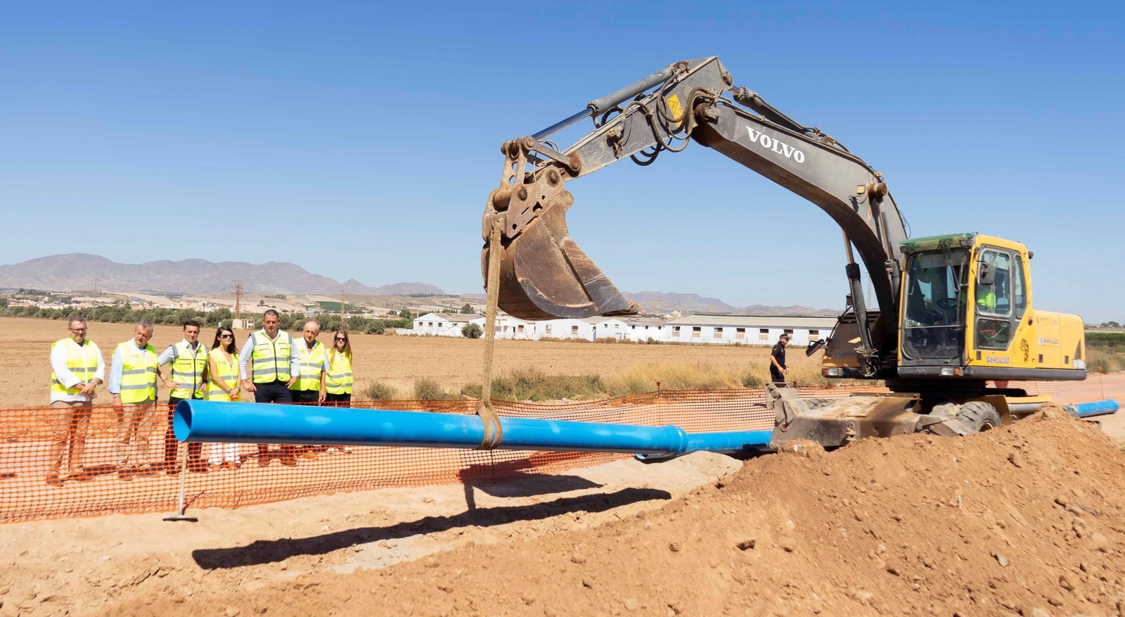 Pulpí garantizará su suministro de agua con una nueva tubería a la desaladora de Águilas
