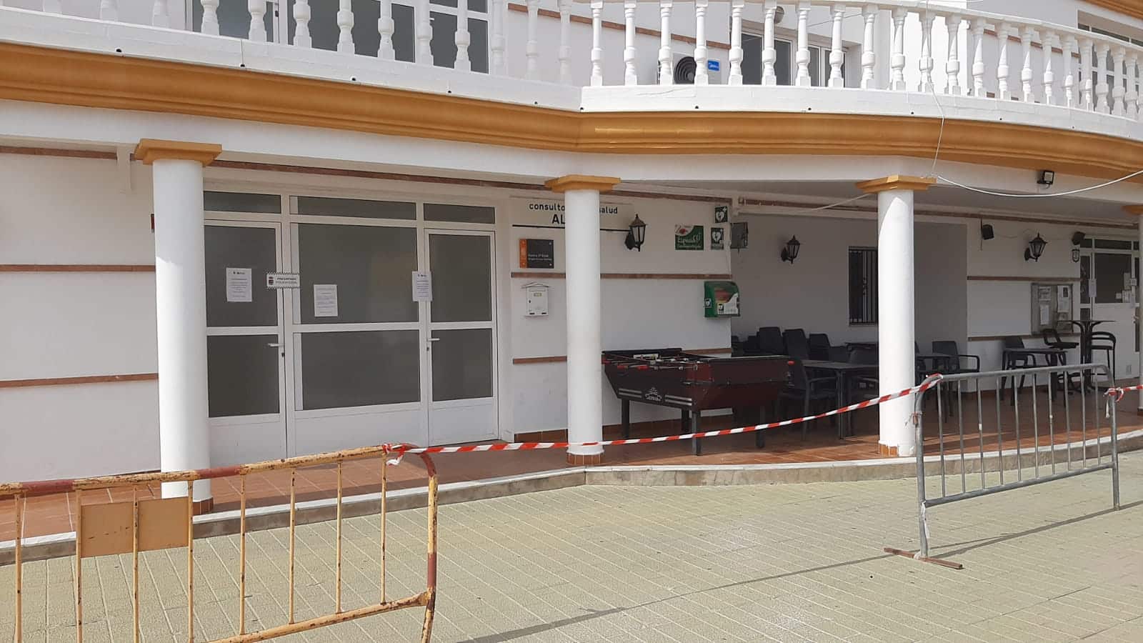 El Consultorio médico de Aljáriz cierra temporalmente para confirmar la seguridad de su estructura